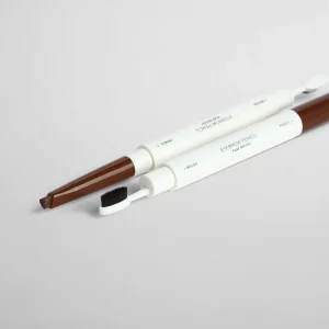 Lápiz de Cejas Giratorio con Punta Triangular Marrón Oscuro