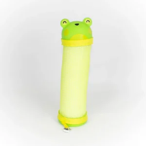 Estuche de silicona con rejilla - Rana