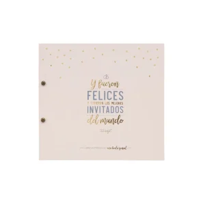 Libro de firmas de una boda genial