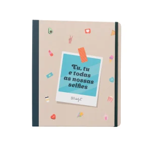 Kit para fazer um álbum de fotos de selfies - A no