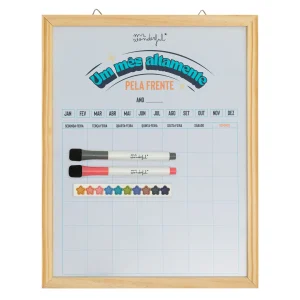 Organizador mensal de quadro branco para a parede - Um mês altamente pela frente