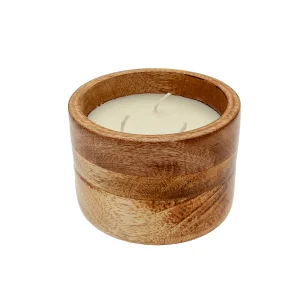 Vela madera soja tonka