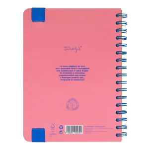 Diario scolastico Wonder 2024-25 Settimanale - Verso il successo!