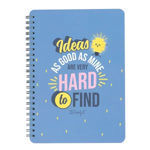 A5 notebook - Ideas as good as mine are very hard to find