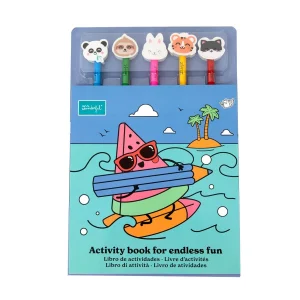 Libro de actividades para una diversión a raudales
