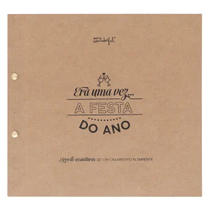 Livro de assinaturas de casamento Iconic - Era uma vez… a festa do ano.