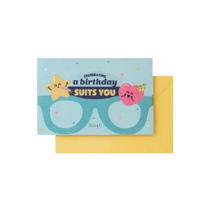 Birthday card - Celebrating a birthday suits you