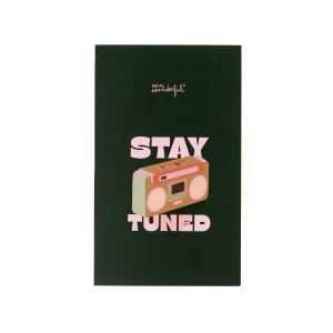 Libreta tipo bloc - Stay tuned