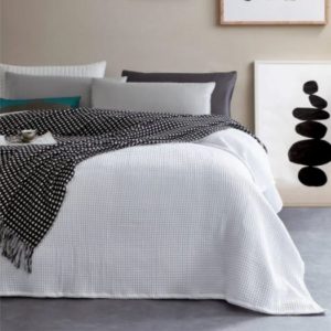 Cubrecama Nido de Abeja 2 1/2 Plazas