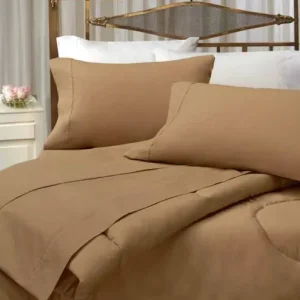 Juego de Sábanas Cannon King Size Lisas 100% Algodón