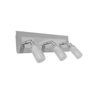 Aplique Rectangular Silo G9 Platil 3 luces