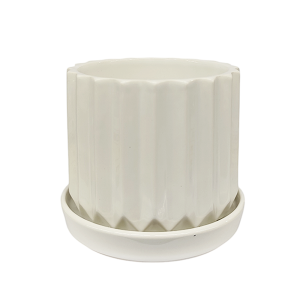 Maceta Cerámica Plato 12cm x 10cm