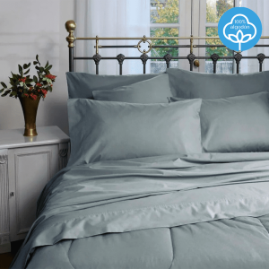 Juego de sábanas Cannon Colors King Size 100% algodón 200 hilos