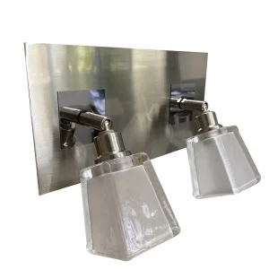 Aplique Rectangular Cubeto G9 Platil 2 Luces