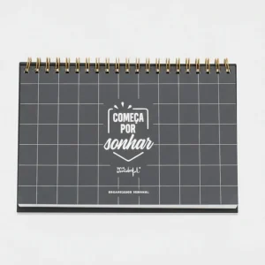 Organizador semanal - Começa por sonhar