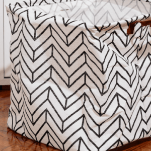 Canasto Cesto Organizador Multiusos C/Agarre Cuero