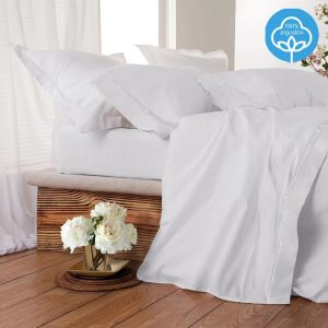 Juego de sábanas Palette Glass Queen Size 100% algodón 200 hilos