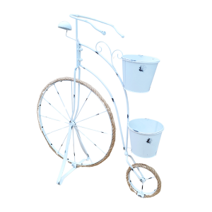 Bici Metal Con Cuerdas en las Ruedas