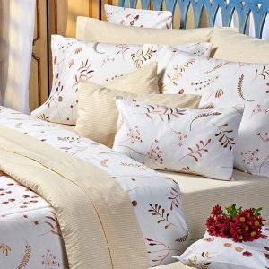 Juego de sábanas Danubio Botanical 2 1/2 plazas