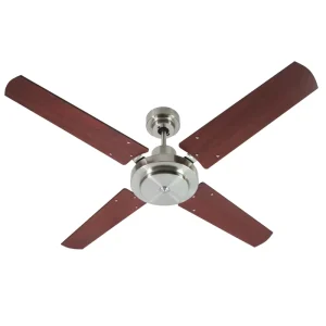 Ventilador de Techo Barcelona Platil con Palas de Madera Reversibles tonos Cedro y Roble – Edición Limitada