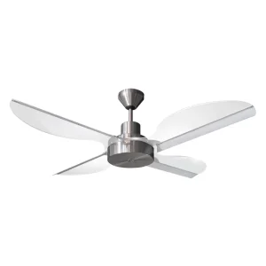 Ventilador de Techo Sailor Platil con Palas de Acrílico Transparentes