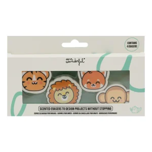 Scented erasers to design projects without stopping