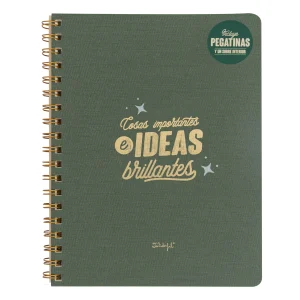 Libreta A5 - Cosas importantes e ideas brillantes