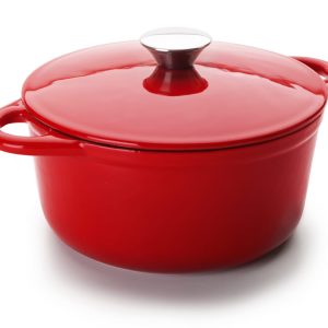 Cocotte de Hierro Fundido y Esmaltado Vitrificado