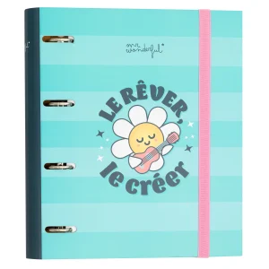 Classeur à anneaux avec des feuilles Wonder - Le rêver, le créer