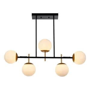 Lampara De Techo Candelabro Moderno Estilo Nórdico Dori
