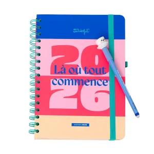 Agenda Office 2026 Semainier - Là où tout commence