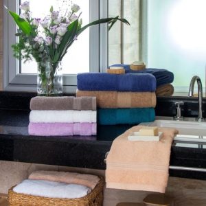 Pack Juego Toalla y Toallón Arcoíris X 5 Unid.