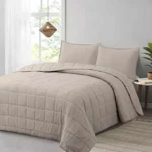 Cubrecama Quilt Ethereal c/Fundas Queen Size