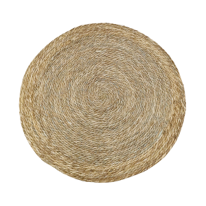 Alfombra Redonda Grande de Fibra Natural