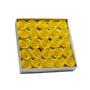 Caja de Rosas 6cm – 25 Unidades