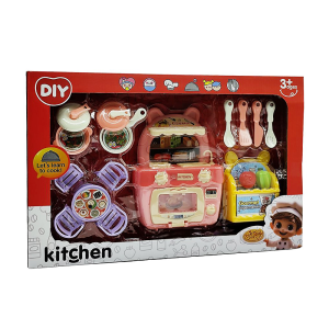 Juego Cocina en Caja Diy