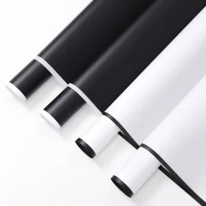 Papel Coreano Blanco y Negro para Ramos de Flores 20 unid.