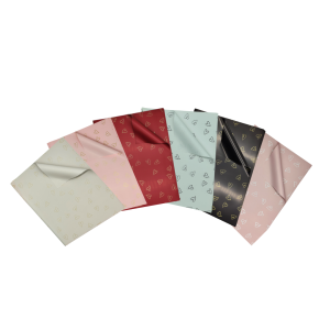 Papel Coreano Diseño Corazones 20 unid.