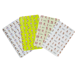 Papel de Regalo Diseño Jugadores de Futbol Paquete 48 Unid.