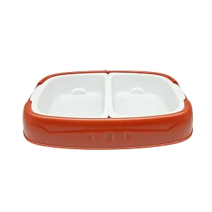 Plato Doble para Mascotas Agua / Comida