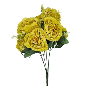 Ramo Rosa Inglesa Grande con Helecho