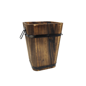 Maceta Cuadrada de Madera Tres Tamaños